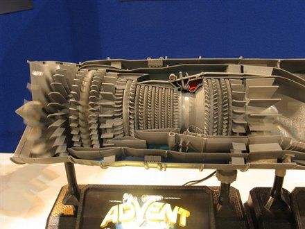 天等县发动机模型