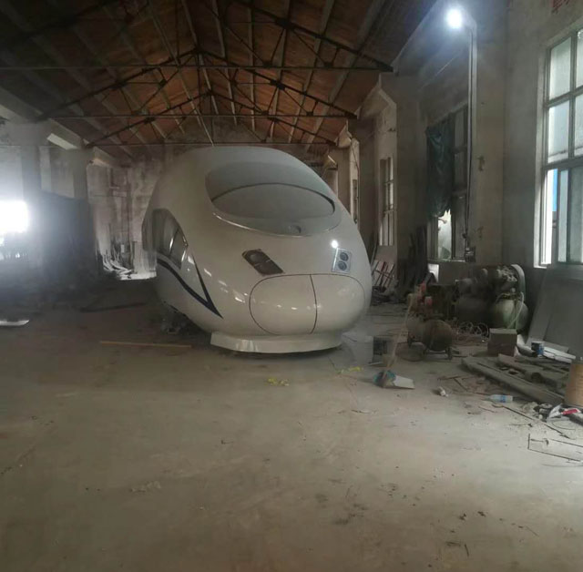 天等县高铁模型